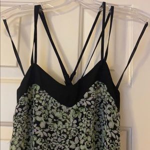BCBGeneration beautiful sheer floral cami